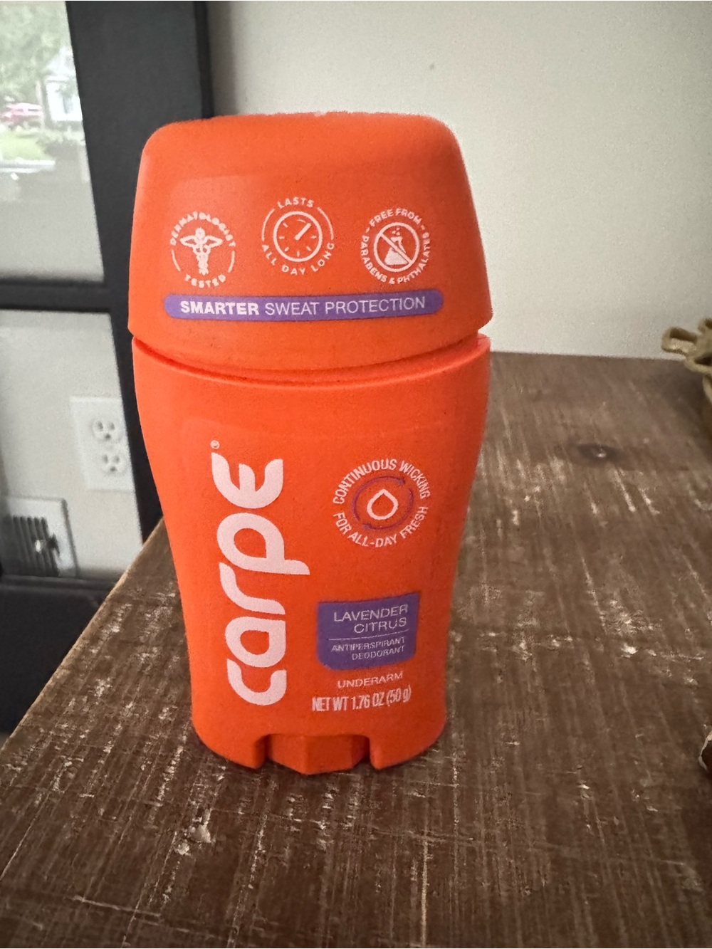 Carpe Lavender Citrus Antiperspirant Deodorant Stick